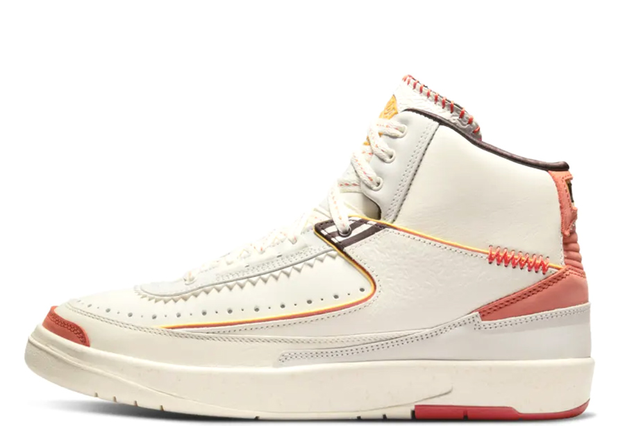 Air Jordan x Maison Chateau Rouge 2 Orange/Sail (2022) Orange/eSail sneaker – authenticated on KLEKT