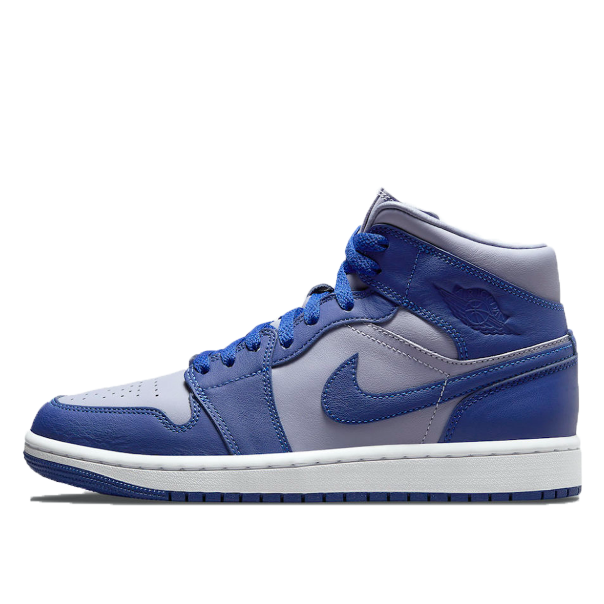 Air Jordan 1 Mid WMNS Georgetown (2021) COOL GREY/NAVY sneaker – authenticated on KLEKT