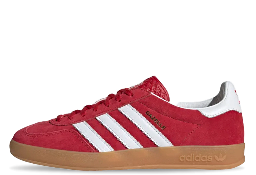 Adidas Gazelle Indoor Core Red (2022) Scarlet / Cloud White / Scarlet sneaker – authenticated on KLEKT