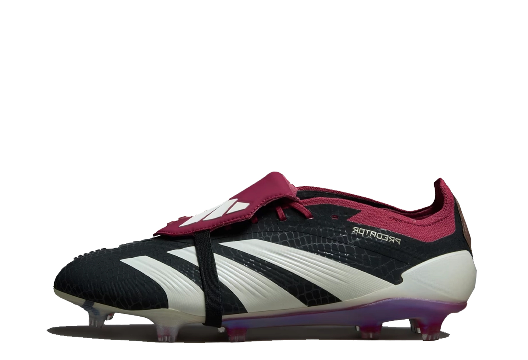 Adidas Predator Elite FT Firm Ground 'Core Black' (2023) Core Black/Off White/Legacy Burgundy sneaker – authenticated on KLEKT