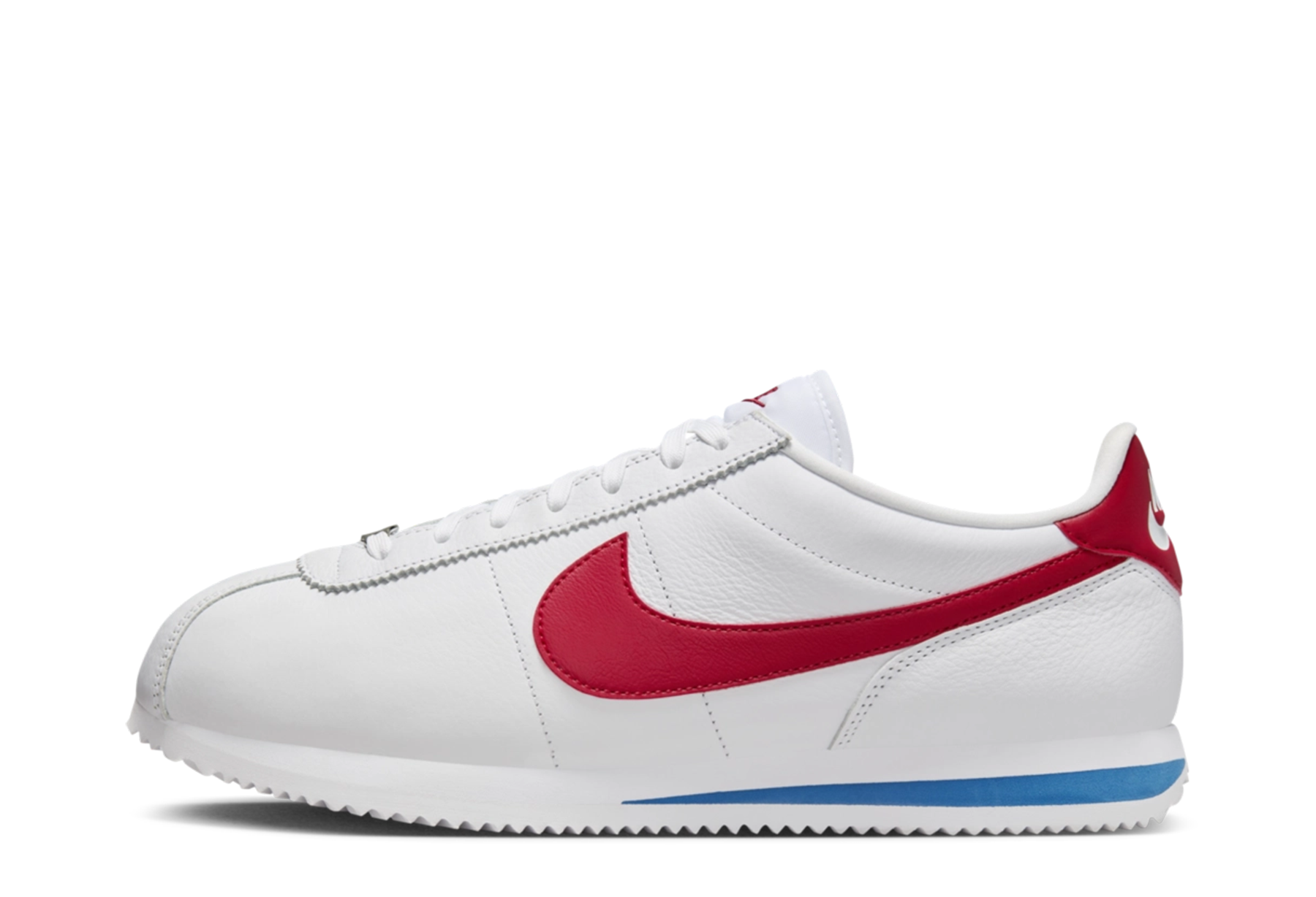 Nike Cortez 'Forrest Gump' (2024) White/Varsity Red/Varsity Blue sneaker – authenticated on KLEKT