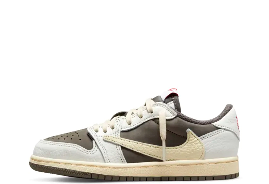 Air Jordan 1 x Travis Scott Low PS Reverse Mocha (2022)  SAIL/UNIVERSITY RED-RIDGEROCK sneaker – authenticated on KLEKT