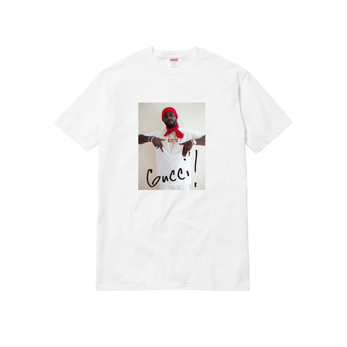Supreme Gucci Mane T-Shirt Tee White (FW16) sneaker – authenticated on KLEKT