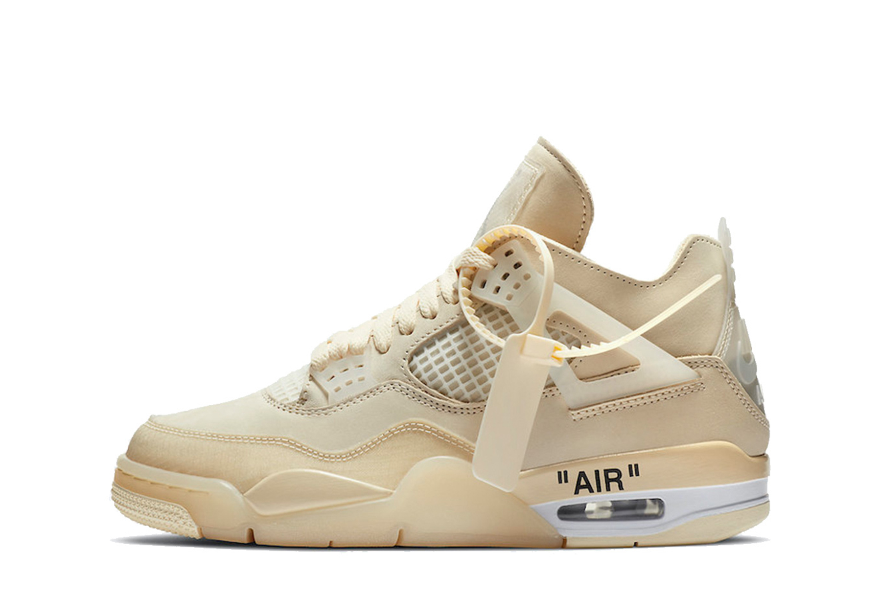 Air Jordan x Off-White 4 WMNS 'Sail' (2020) sneaker – authenticated on KLEKT
