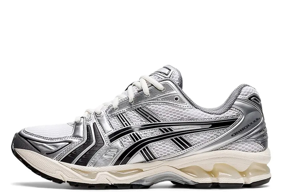 Asics Gel Kayano 14 x JJJJound Metallic Silver Black Metallic Silver/Black sneaker – authenticated on KLEKT