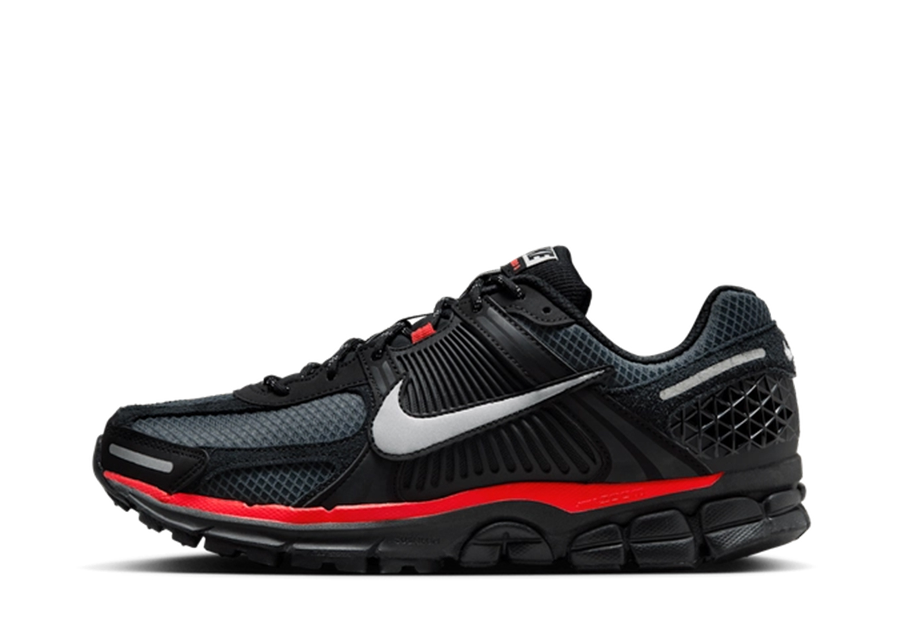 Nike Zoom Vomero 5 'Bred' (2025) Black/Bright Crimson/Anthracite/Metallic Silver sneaker – authenticated on KLEKT