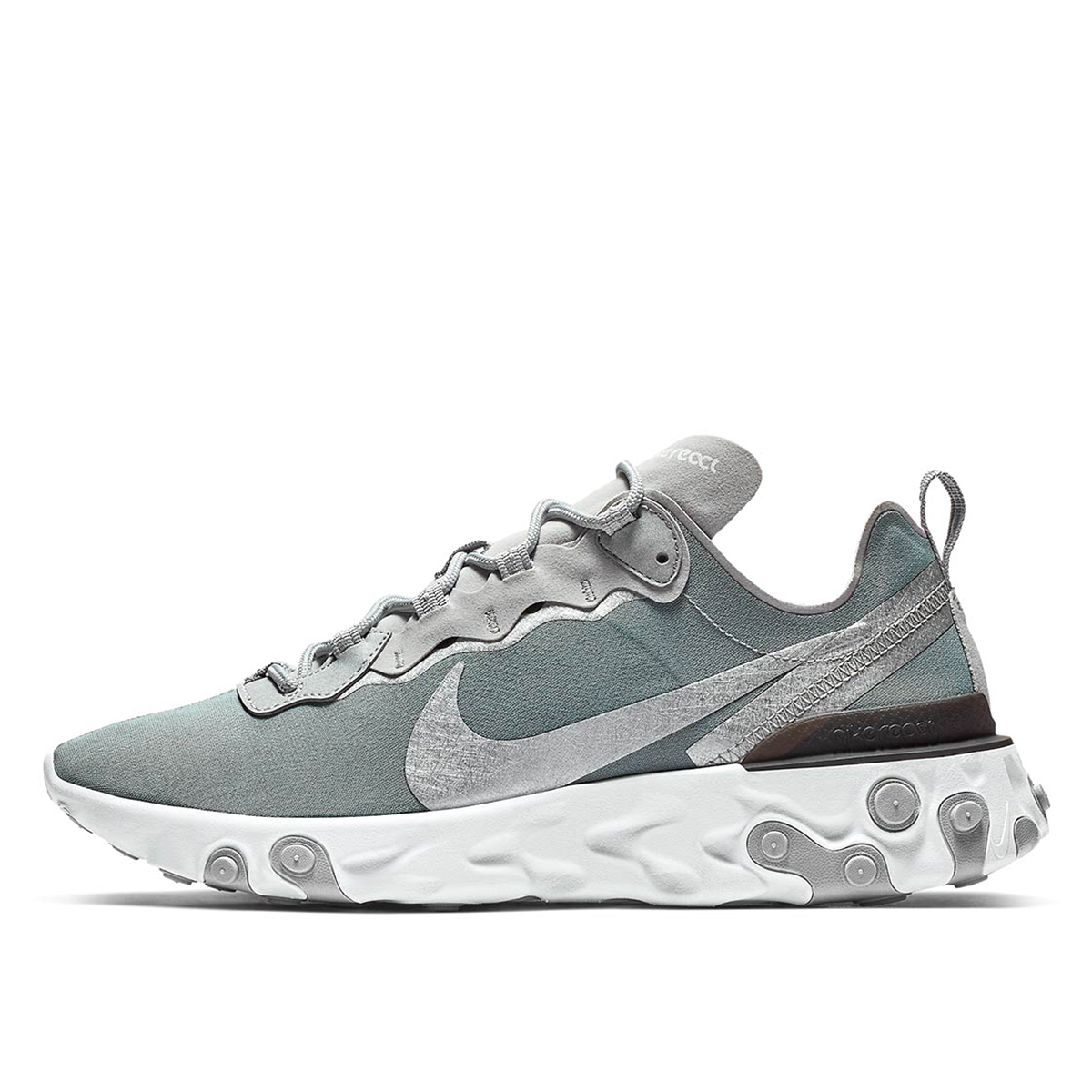 Nike React Element 55 Metallic Silver (2018) sneaker – authenticated on KLEKT