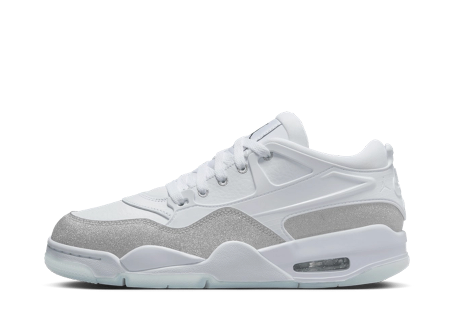 Air Jordan 4 RM WMNS 'White & Metallic Silver' (2024) White/Metallic Silver/Grey sneaker – authenticated on KLEKT