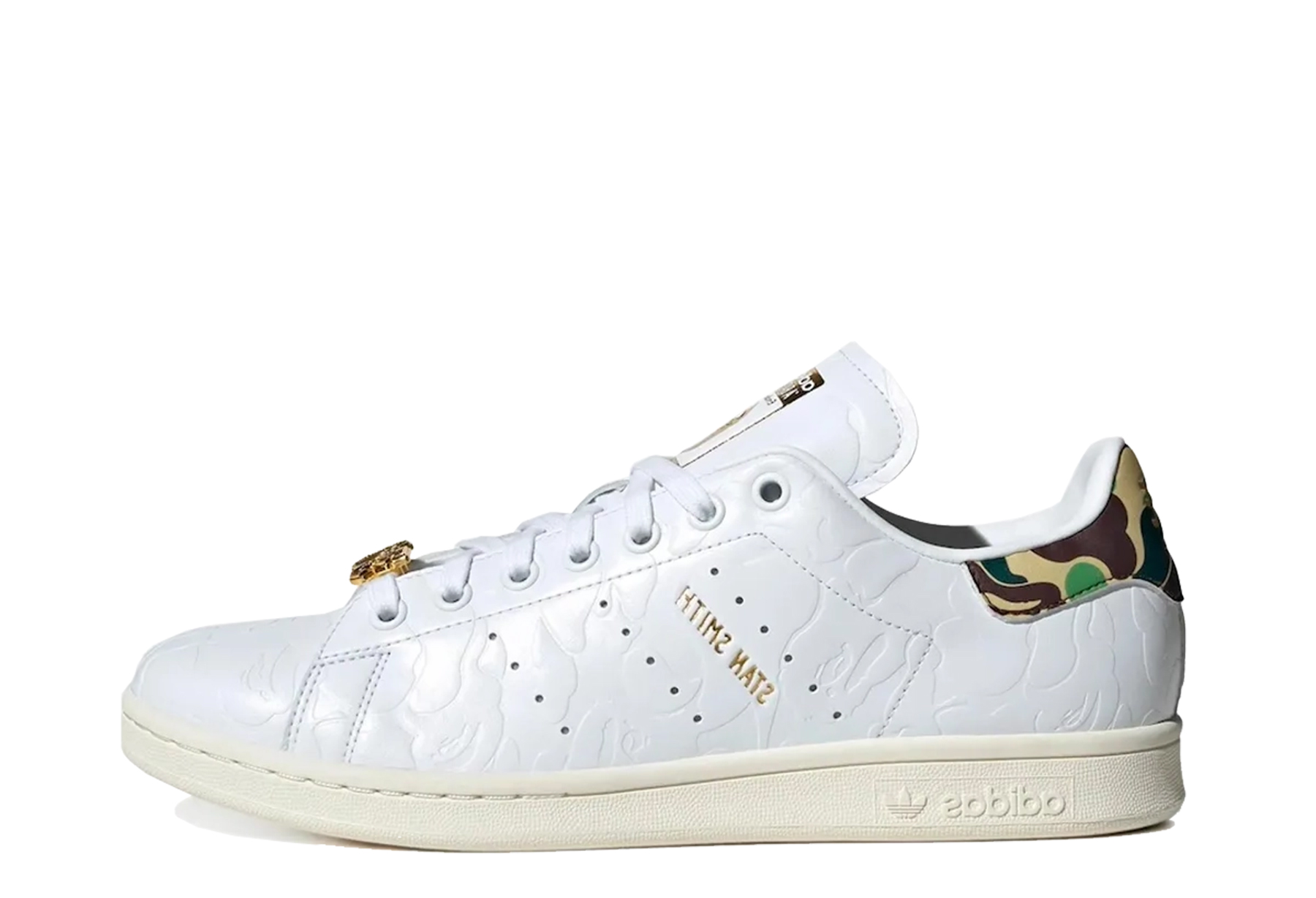 Adidas x BAPE Stan Smith '30th Anniversary White' (2023) Cloud White/Cloud White/Off White sneaker – authenticated on KLEKT
