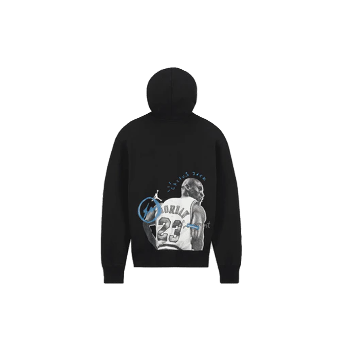 Travis Scott x Jordan x Fragment Hoodie Black (SS21) | Travis