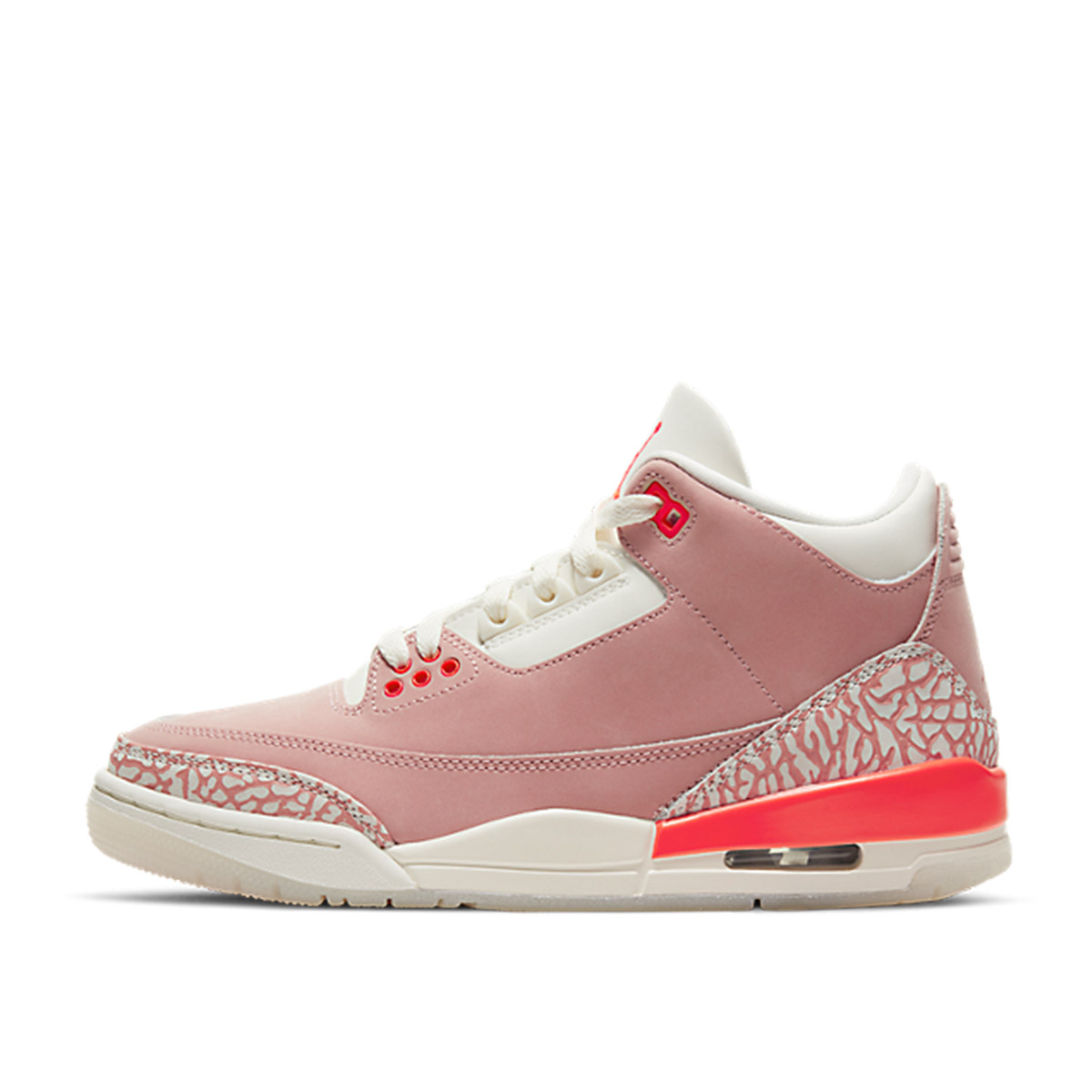 Air Jordan WMNS 3 Retro Rust Pink (2021) SAIL/RUST PINK/WHITE CRIMSON sneaker – authenticated on KLEKT