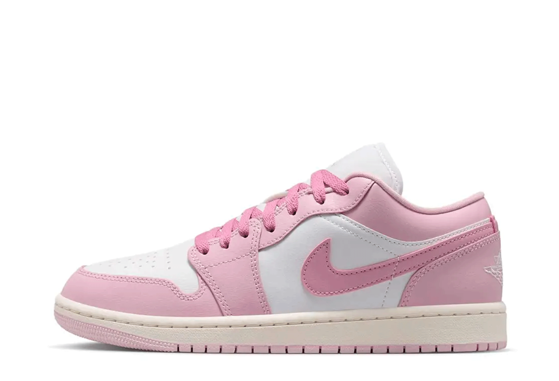 Air Jordan 1 Low WMNS 'Iced Carmine White' (2026) PINK sneaker – authenticated on KLEKT
