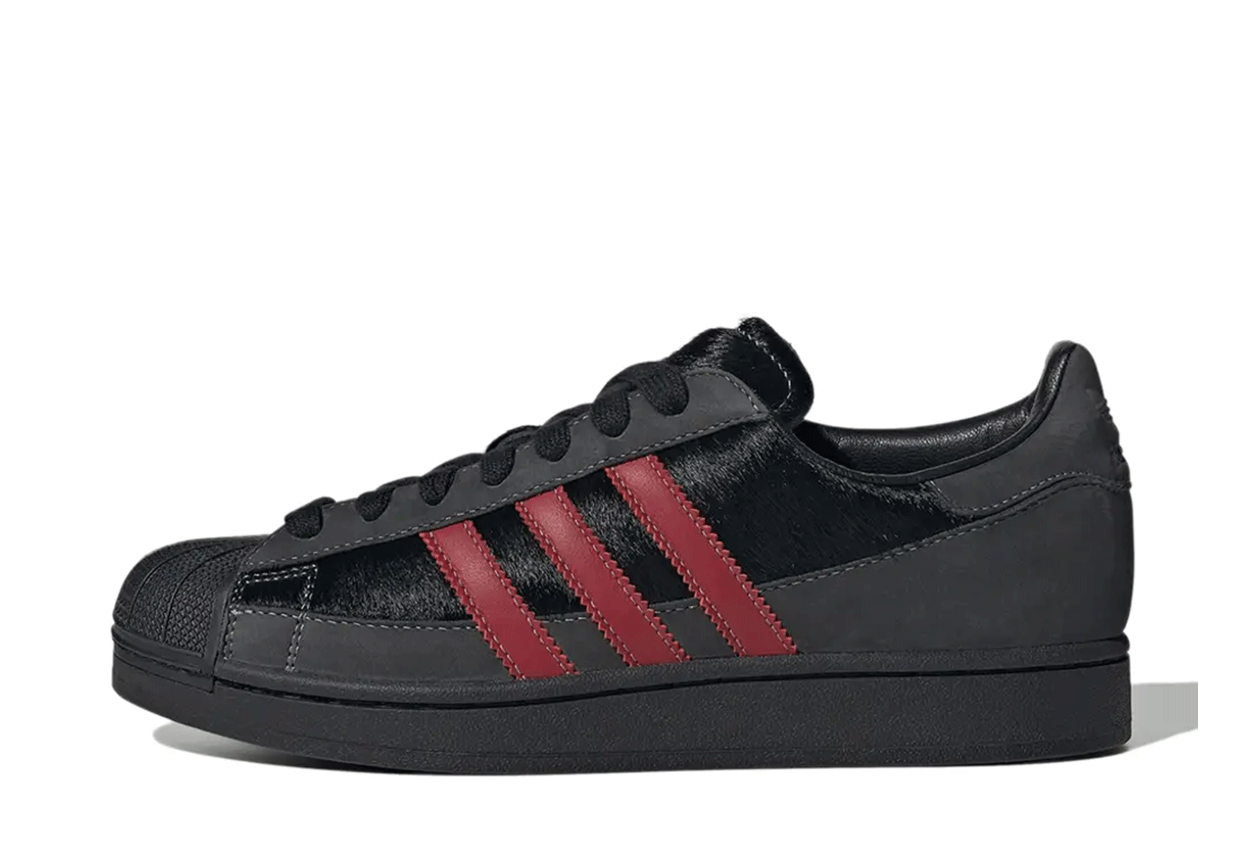 Adidas Superstar II MG 'Black Victory Red' (2026) BACK/RED sneaker – authenticated on KLEKT