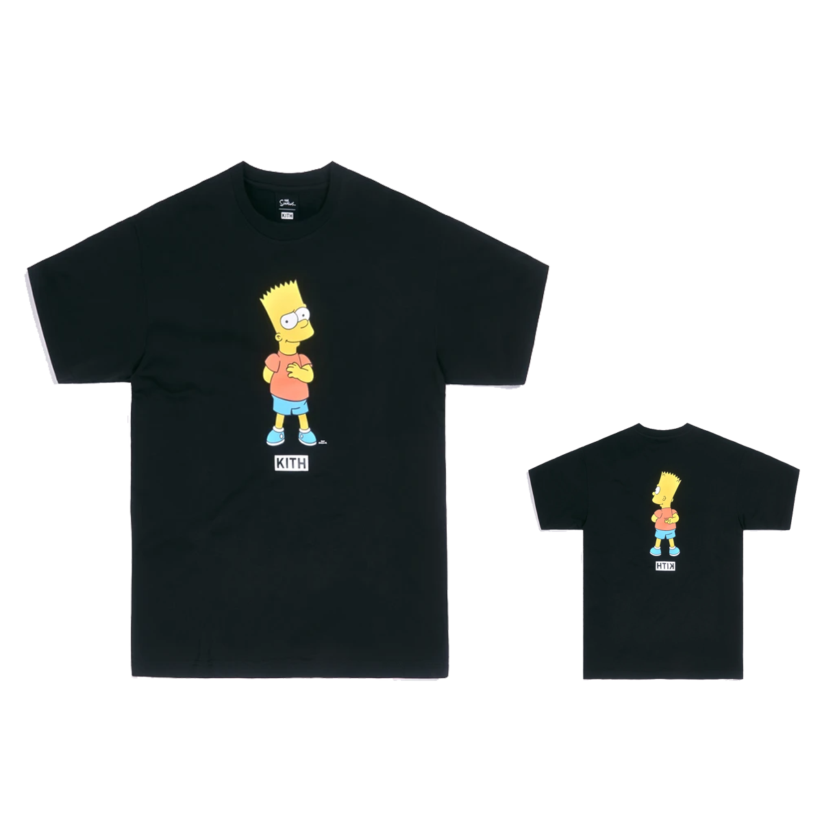 Kith x The Simpsons Bart Tee Black (SS21) BLACK sneaker – authenticated on KLEKT