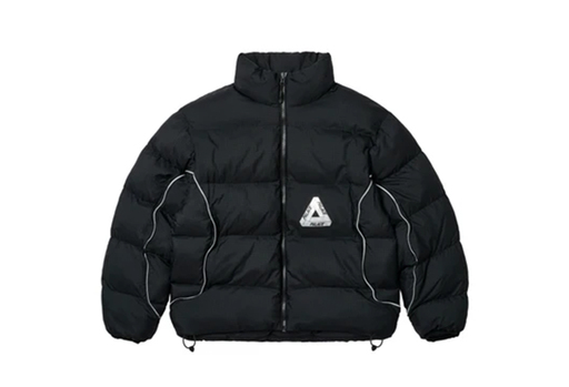 Palace Ripstop Puffa 'Black' (FW25) – authenticated on KLEKT