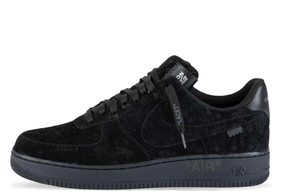 Nike Air Force 1 x Louis Vuitton Low By Virgil Abloh Black (2022) Black sneaker – authenticated on KLEKT
