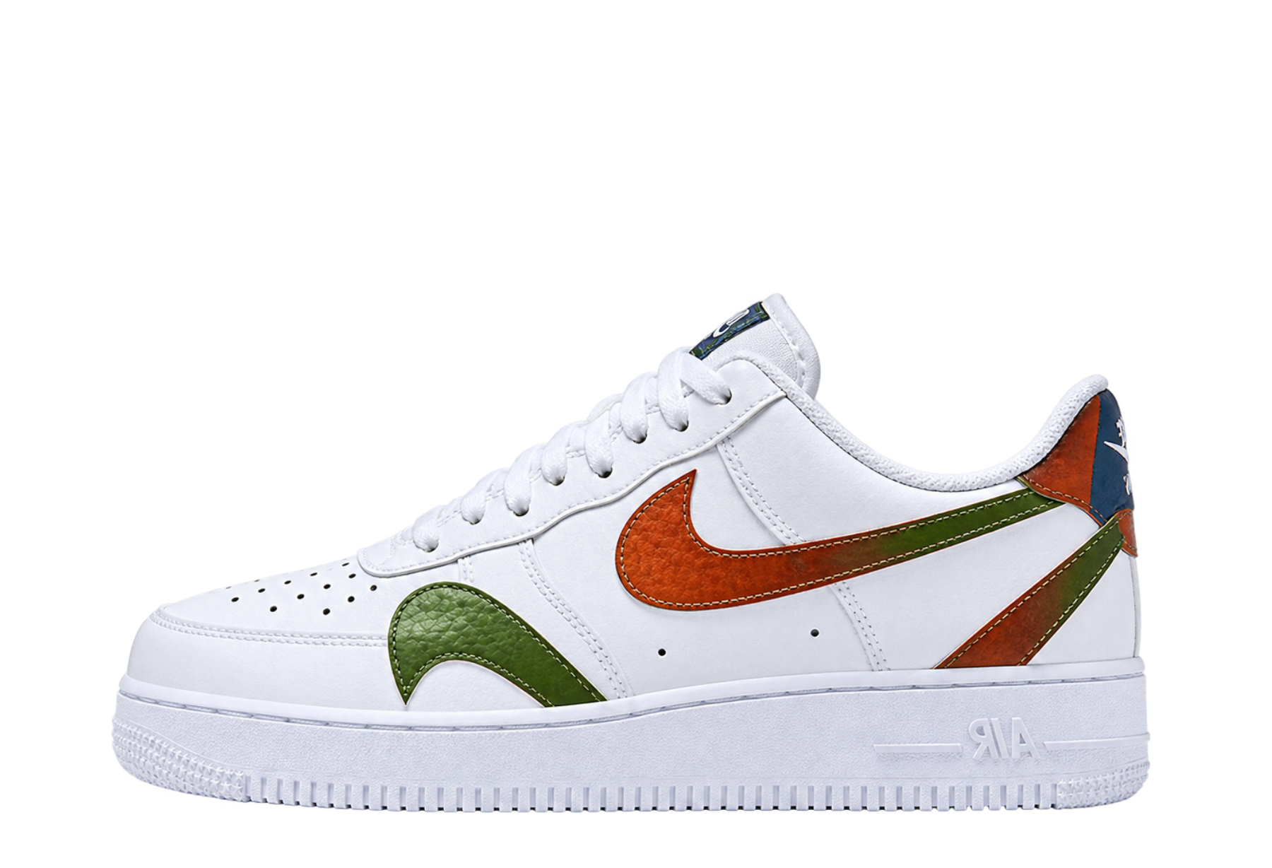 Nike Air Force 1 Low 'Misplaced Swoosh' (2026) White Multi sneaker – authenticated on KLEKT
