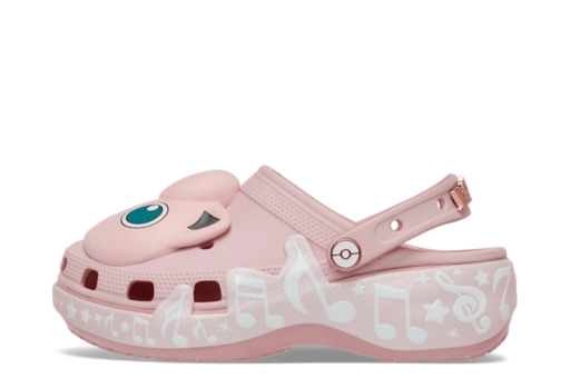 Crocs Classic Platform Clog Pok&eacute;mon Jigglypuff in pink