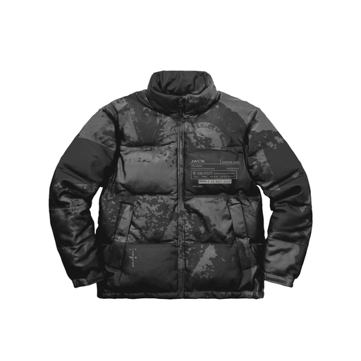 Travis Scott System Reflective Down Puffer Black (FW20)