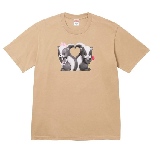 Supreme Skunk Tee 'Khaki' (2026) – authenticated on KLEKT