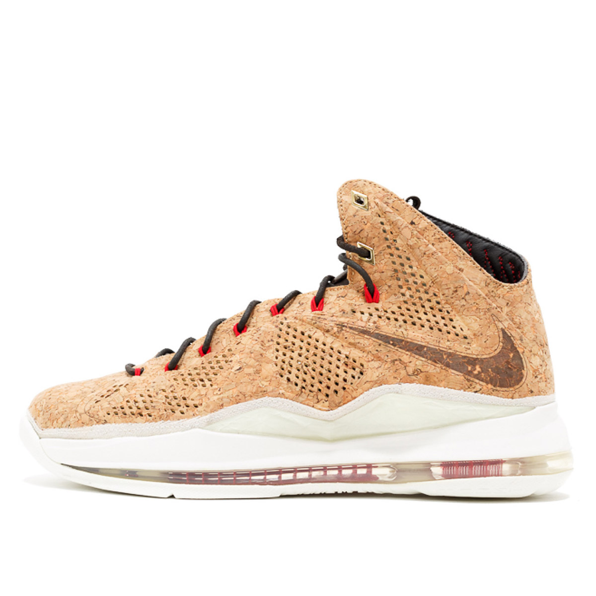 Nike LeBron X 10 EXT 'Cork' (2013) sneaker – authenticated on KLEKT