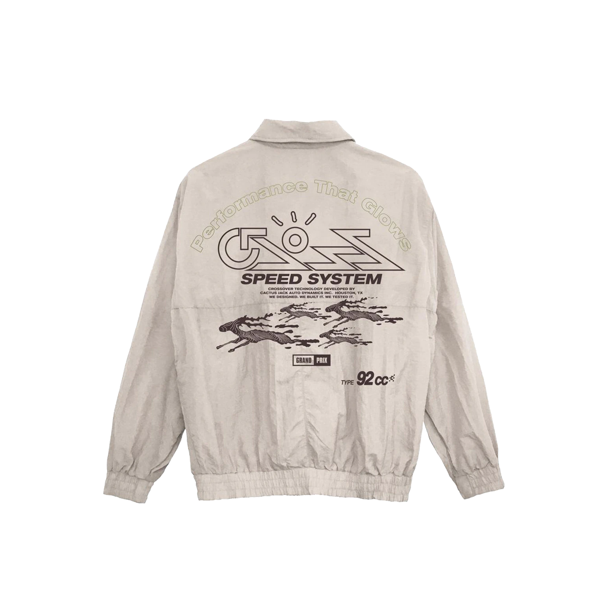Travis Scott Cactus Jack Performance Windbreaker Grey (SS21) GREY sneaker – authenticated on KLEKT