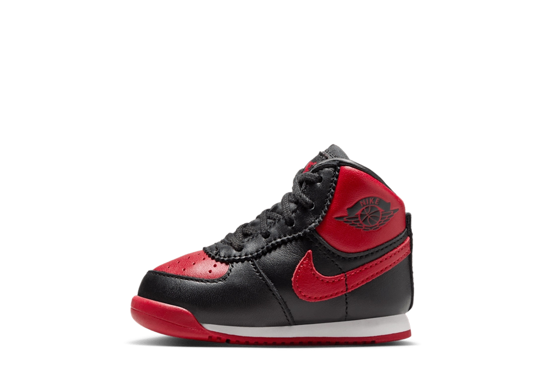 Air Jordan 1 High '85 TD 'Bred' (2025) Varsity Red/Black sneaker – authenticated on KLEKT