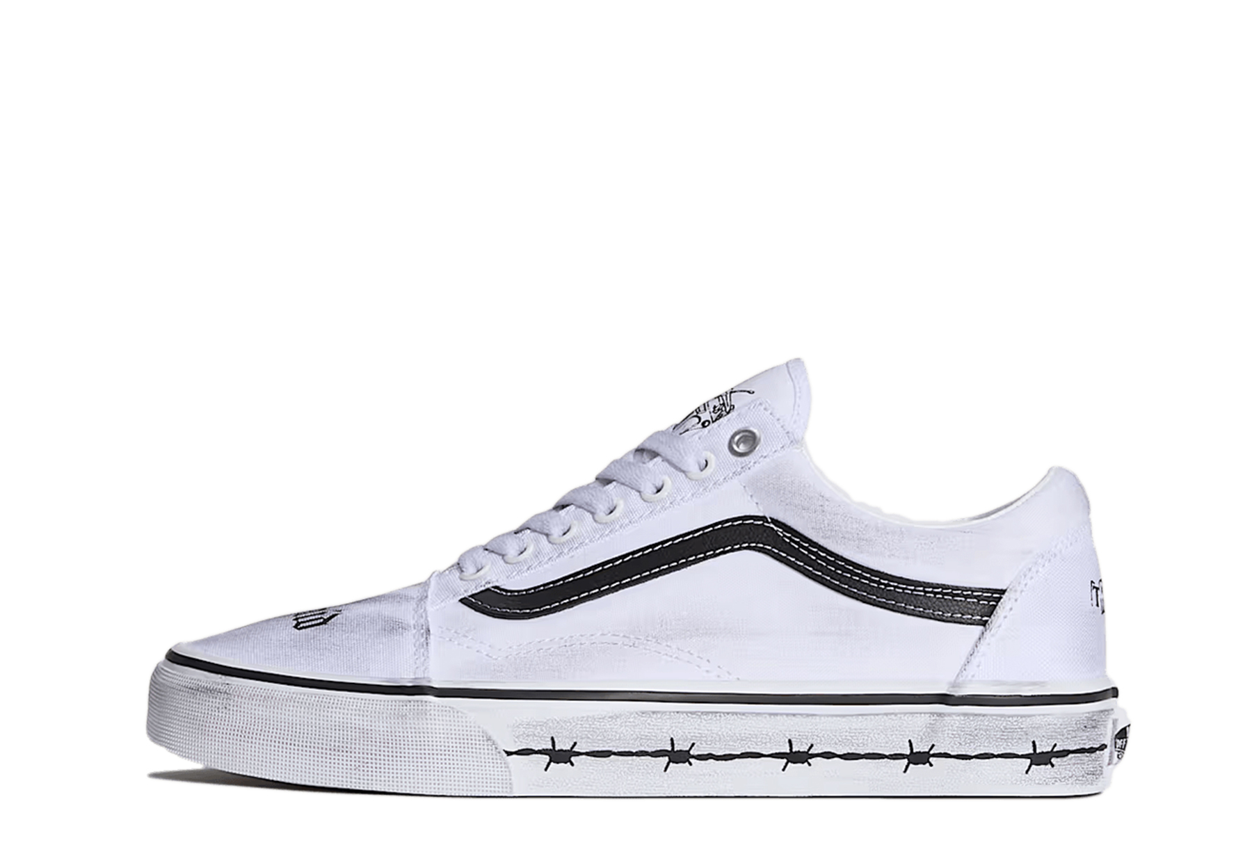 Vans x Travis Parker Old Skool 'White' (2026) White/Black sneaker – authenticated on KLEKT