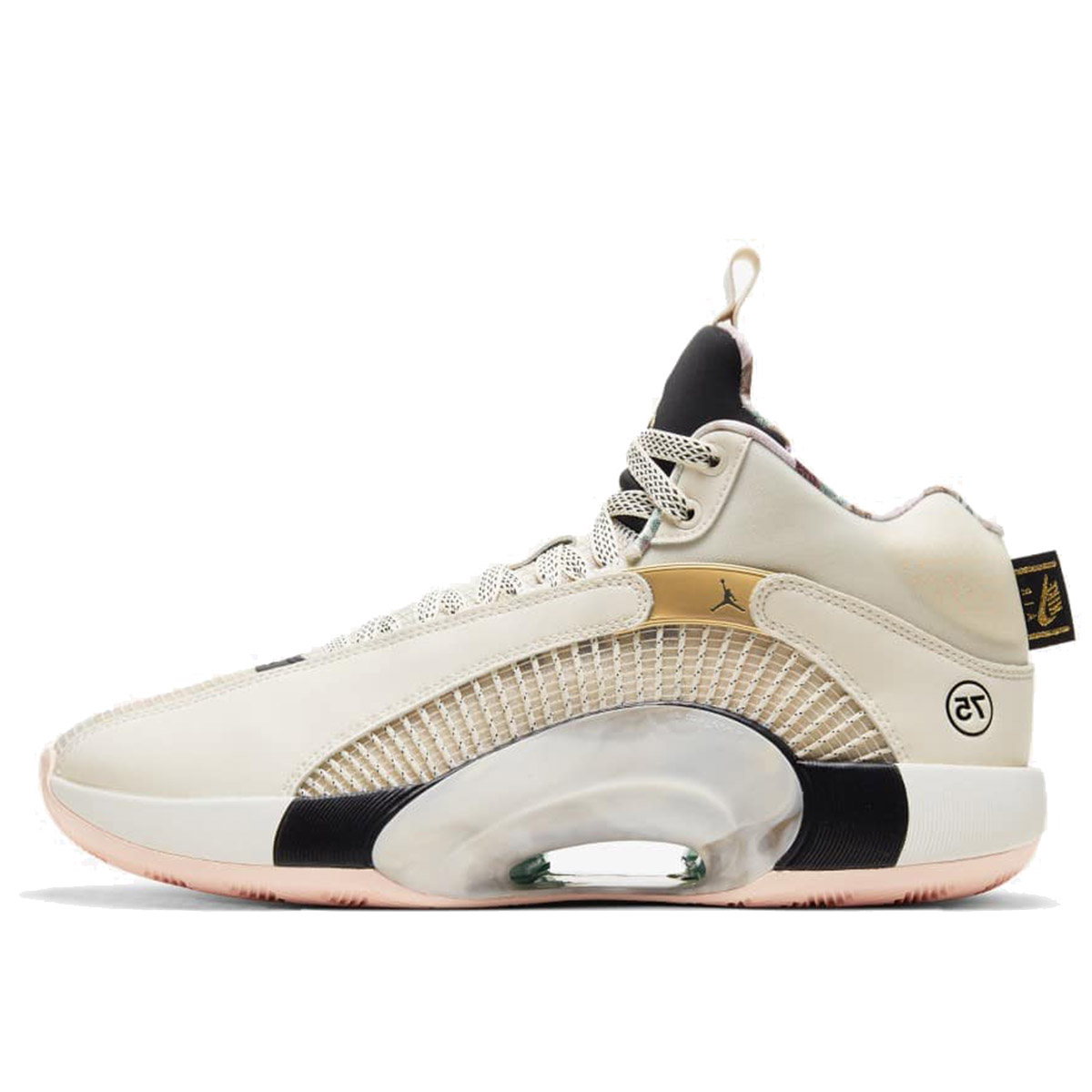 Air Jordan XXXV 35 Paris Pale Ivory (2021) PALE IVORY/METALLIC GOLD-BLACK sneaker – authenticated on KLEKT