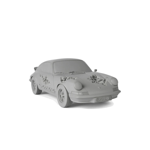 Daniel Arsham Eroded Porsche Carrera RS Figure (FW21)