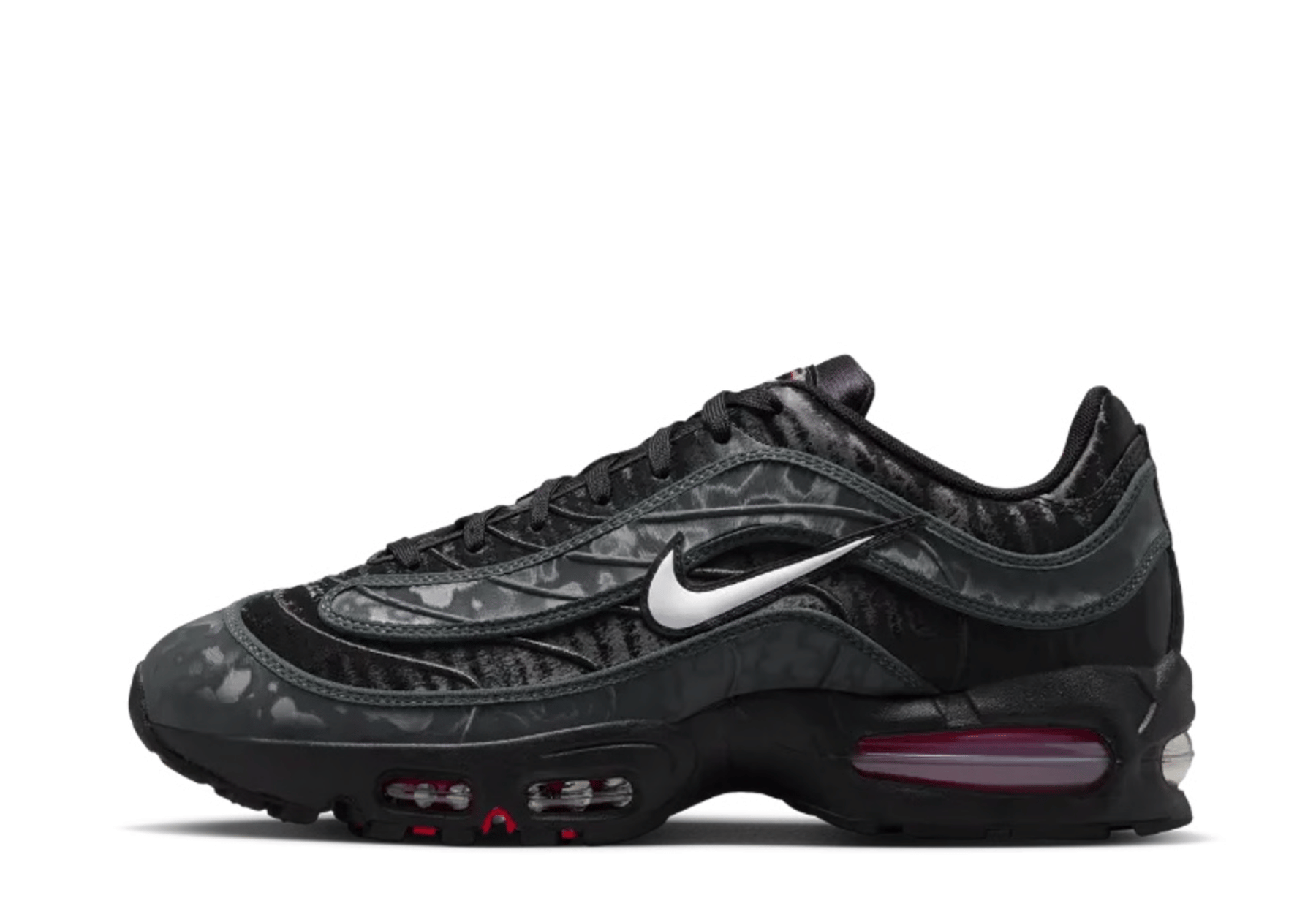 Nike Air Max Joga Bonito 'Black University' (2026) BLACK/UNIVERSITY RED/DARK SMOKE GREY/WHITE sneaker – authenticated on KLEKT