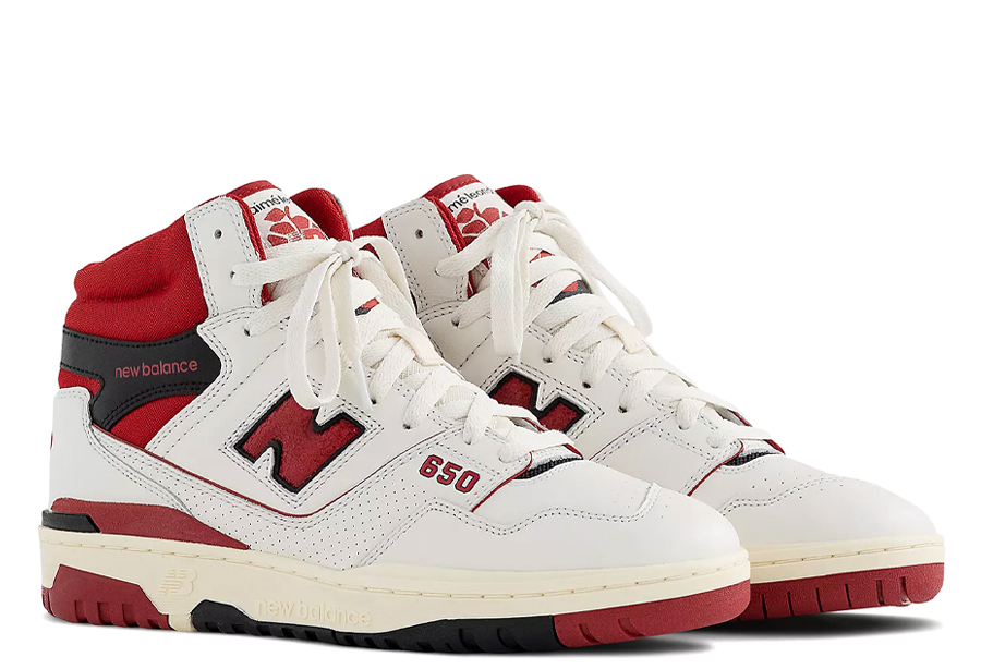 New Balance 650R x Aime Leon Dore White Red (2022) red/white sneaker – authenticated on KLEKT