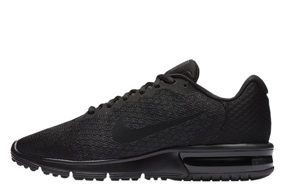 Nike Air Max Sequent 2 Black BLACK sneaker – authenticated on KLEKT