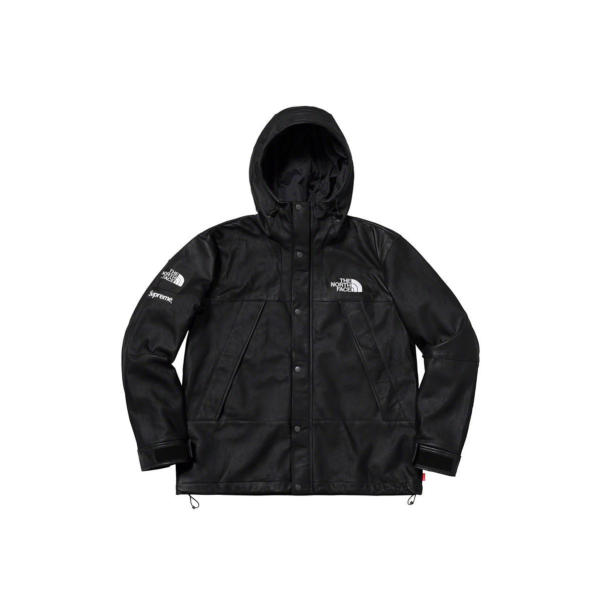 Supreme x The North Face Leather Mountain Parka Jacket Black (FW18) sneaker – authenticated on KLEKT