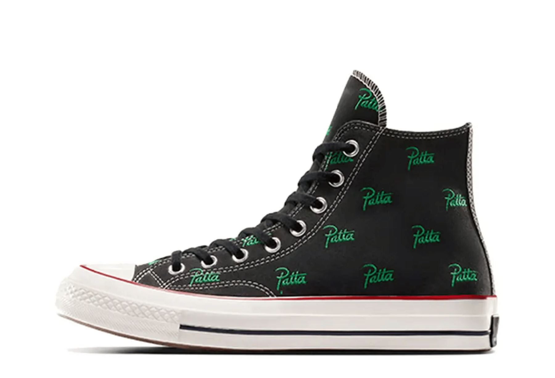 Converse x Patta Chuck 70 Mini Logo 'Black' (2024) BLACK sneaker – authenticated on KLEKT